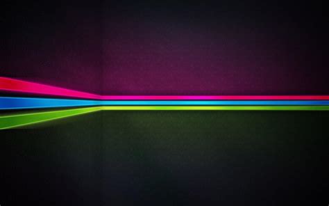 Neon Lines 4K Wallpaper