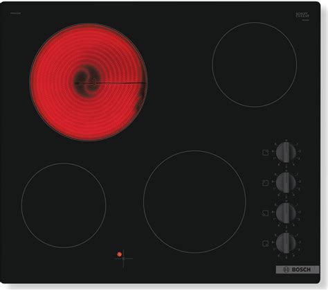 BOSCH Serie 2 PKE611CA3E 59 cm Electric Ceramic Hob - Black Fast ...