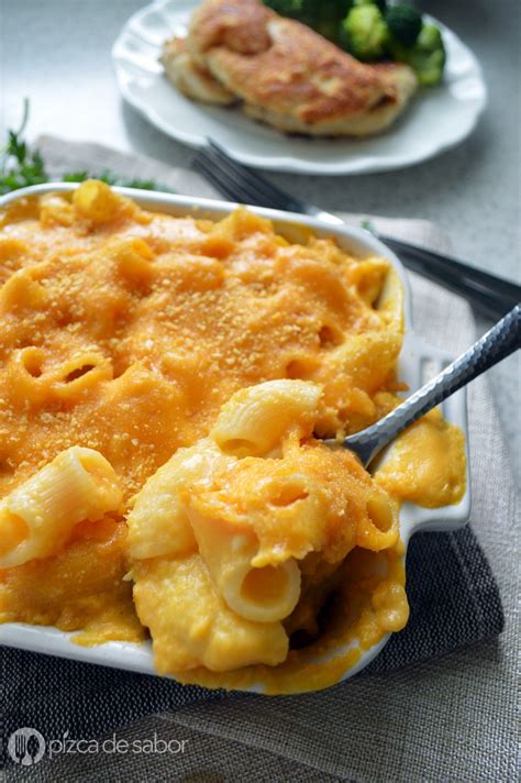 Macarrón Con Queso Y Calabaza Pizca De Sabor