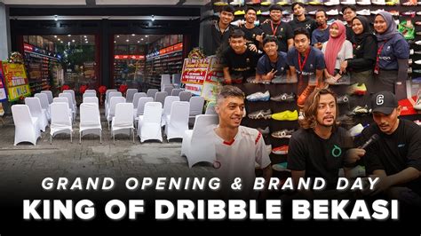 Intip Keseruan Grand Opening Brand Day King Of Dribble Bekasi Youtube