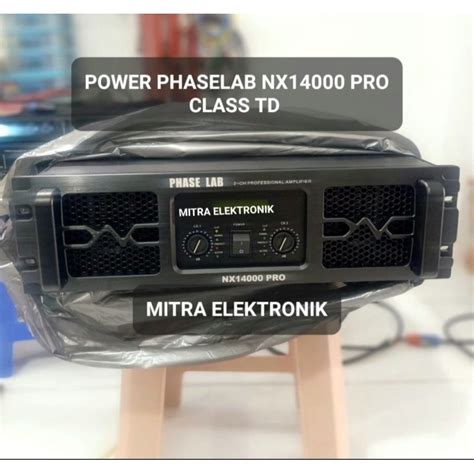 Jual Power Phaselab Nx 140000 PRO Class TD Original Power Subwofer