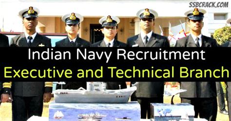 Indian Navy Recruitment Executive And Technical Branch