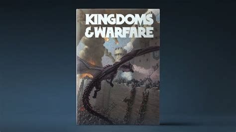 Matt Colville's (MCDM) Kingdoms and Warfare supplement for 5e is live ...