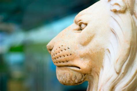 Sculpture lion head stock image. Image of design, monument - 133547275