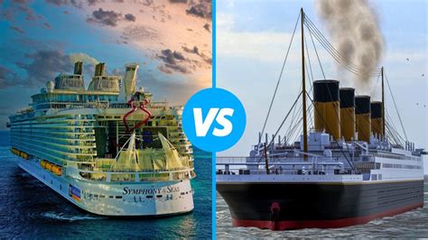 Symphony of the Seas vs Titanic: A Giant Comparison