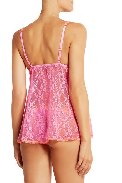 L Agent By Agent Provocateur Monica Lace Babydoll Net A Porter