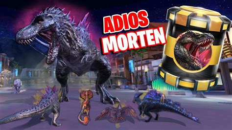 El Último Morten Rex Estrategia Todos Los Apex Jurassic World Alive Youtube