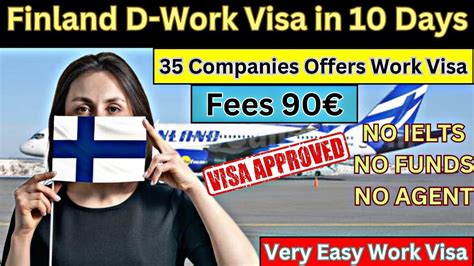 How To Get Free Work Visa For Finland D Visa Finland Finland Work