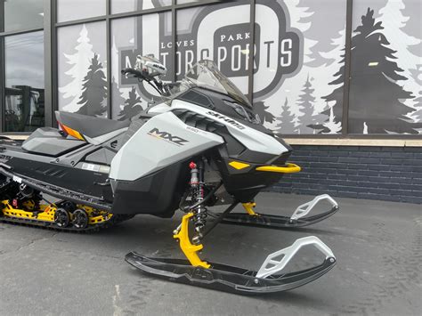 New 2024 Ski Doo MXZ Adrenaline With Blizzard Package 129 850 E TEC ES