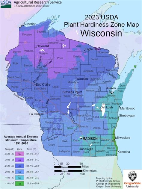 Updated 2023 Hardiness Map - Tree Health Management