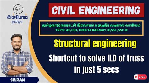 Influence Line Diagram Truss Structural Engineering CIVIL