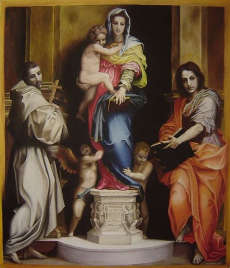 Andrea Del Sarto Madonna Of The Harpies Reproduction Oil Painting