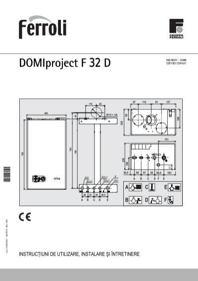 Manual Domiproject D F32 Ferroli