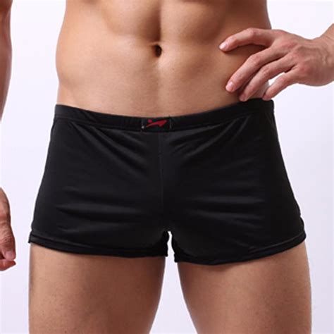 Buy Mens Fashion Sexy Solid Breathe Underwear Briefs Bulge Pouch