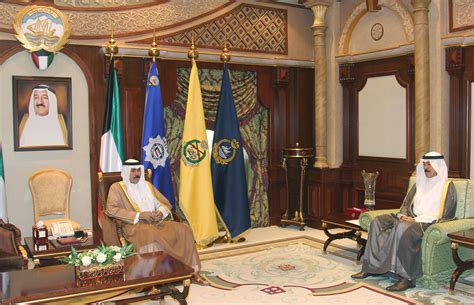 Kuna His Highness The Deputy Amir Crown Prince Receives Top Officials