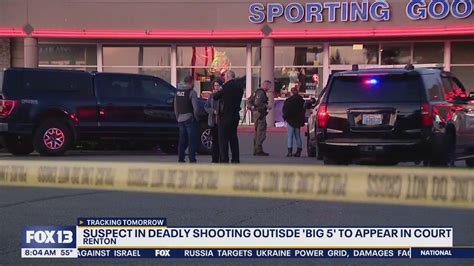 Suspect In Deadly Shooting Outside Renton Big 5 To Appear In Court