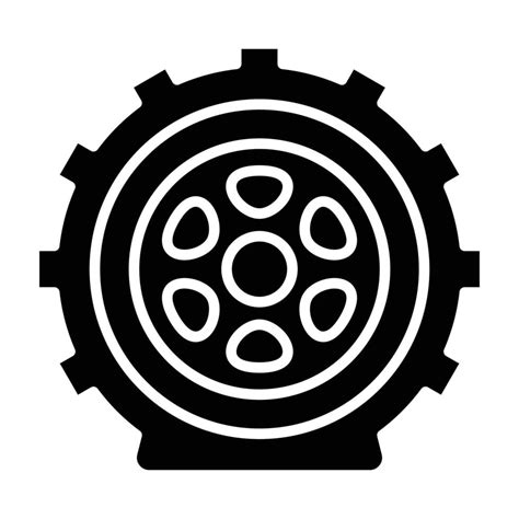 Flat Tire Icon Style 8330373 Vector Art At Vecteezy