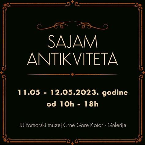 Sajam Antikviteta Radio Tivat