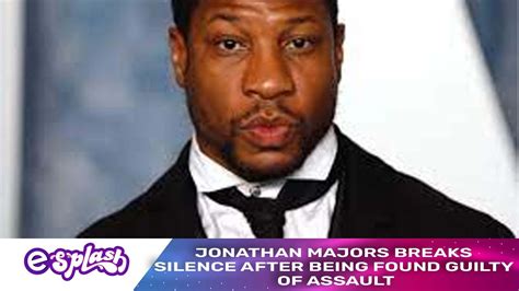 Video Jonathan Majors Breaks His Silence After Assault Conviction