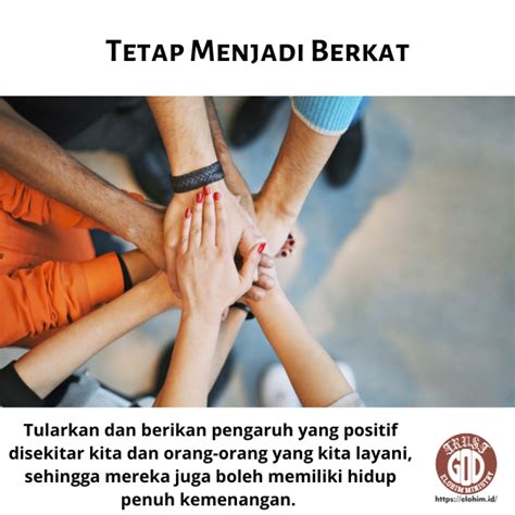 Tetap Menjadi Berkat Elohim Ministry