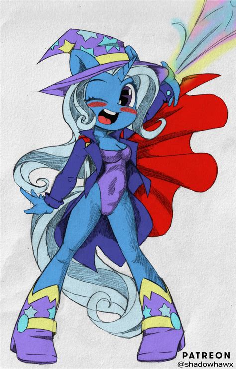 ﻿с • Treon Hadowhawx Princess Luna принцесса Луна Trixie Трикси Mlp Traditional