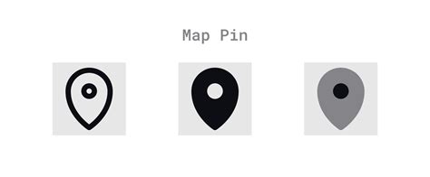 Map Pin Icons Sheet 20790839 Vector Art at Vecteezy