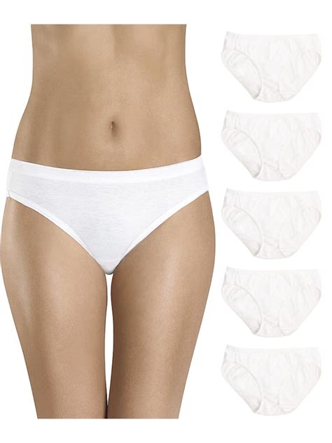 Hanes Pack Womens Bikini Underwear Cotton Bikini Panties For Women