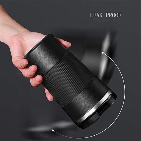 Multicolor Round Vacuum Insulated Coffee Travel Mug Sizedimension