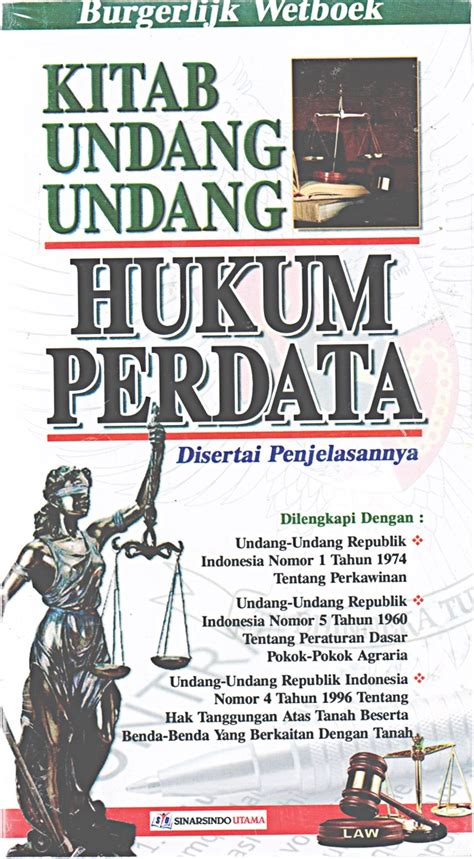 Jual Buku Kitab Undang Undang Hukum Perdata Disertai Penjelasannya