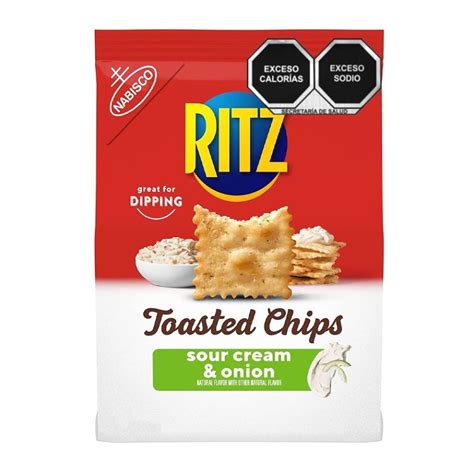 Galletas Ritz Sour Cream And Onion Estilo Tostadas 229 G Walmart