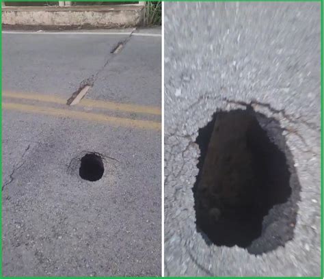 VEJA VÍDEO Buraco na Ponte do Rio Claro expõe perigo e descaso a