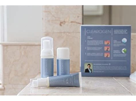 Clearogen Acne Solution Set De Peroxido De Benzoilo Botan Envío Gratis