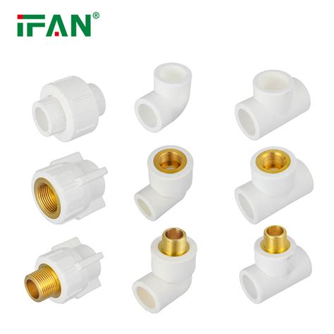 Ifanplus Injection Factory White Pn25 Pressure Water Pipe Connector PPR