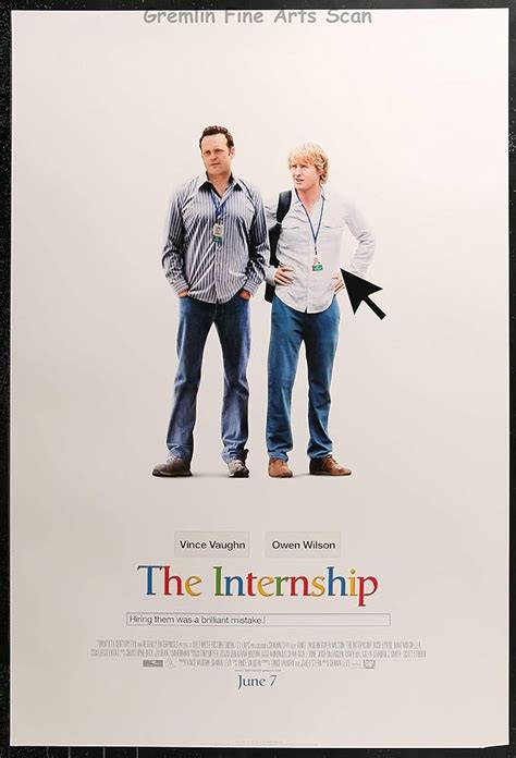 The Internship Movie Poster 2024