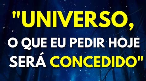 Repita Essas Palavras O Universo Te Prepara Um Milagre Youtube