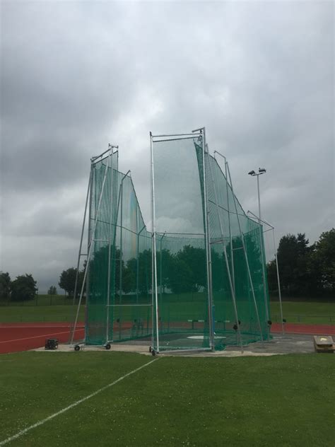 IAAF Hammer Discus Throwing Cage From Cantabrian Athletics Direct