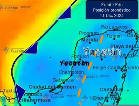 Nuevo Frente Frío ingresará el próximo domingo 10 de diciembre traerá