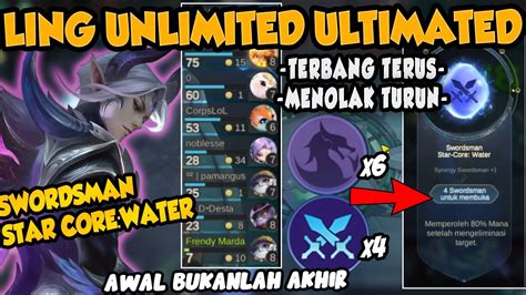 Ling Unlimited Ulti Star Core Water Plus Mana New Combo Magic