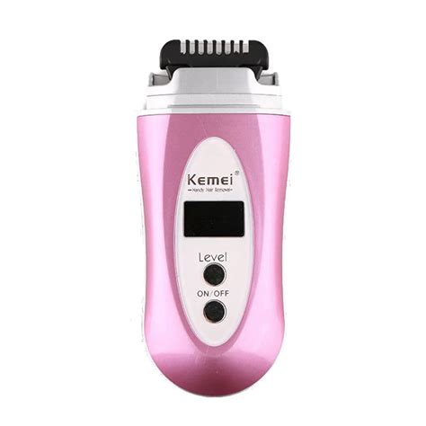 Kemei Km 6810 New Infrared Hair Removal Women Shaving Shaver Epilator