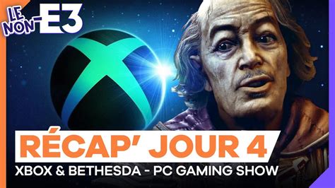 Les plus grosses conférences du Summer Game Fest Xbox Bethesda PC