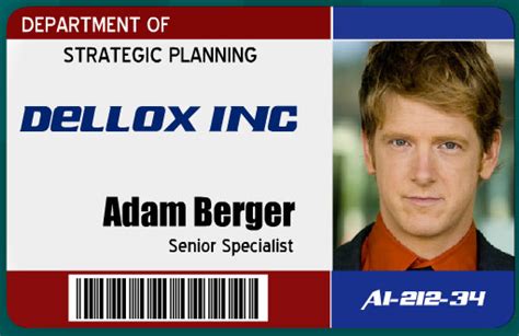 Employee ID Badge Templates - Word Excel Templates