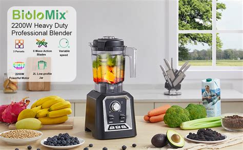 Amazon Biolomix Professional Blender W Automatic Program