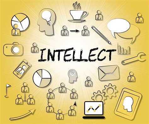 photo intellect icons represents intellectual capacity