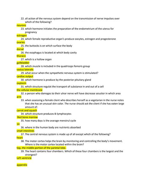 Solution Hesi A2 Anatomy And Physiology V1 And V2 Latest 2022 Studypool