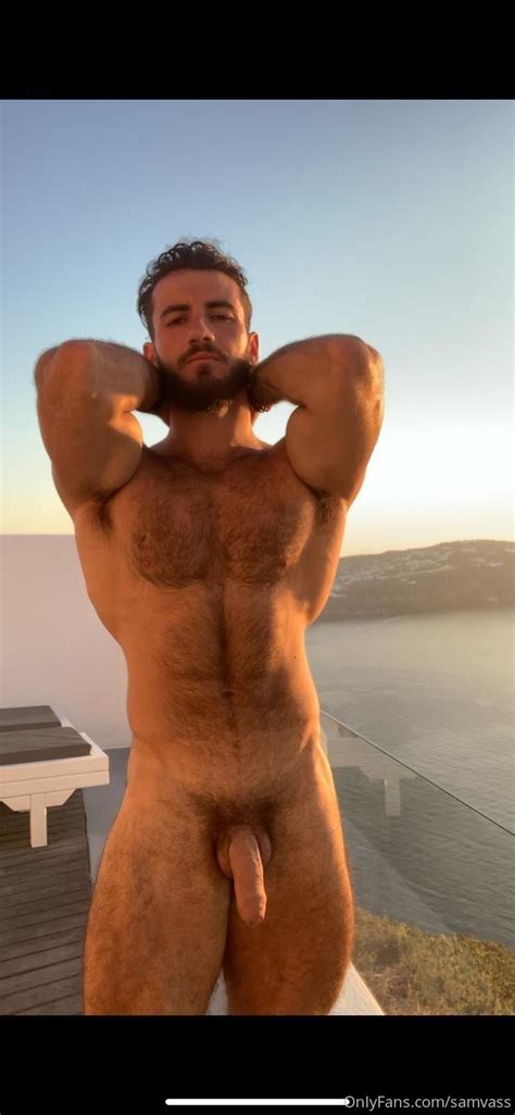 Sam Vass Onlyfans Big Cock Ass Hairy Body Musclebear Hot Sex