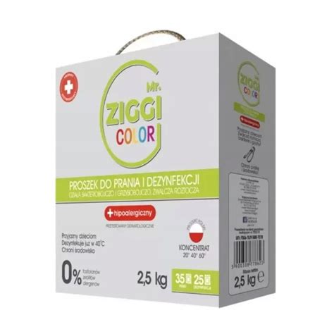 Mr ZIGGI proszek do prania Color 2 5 kg 35 prań 12560328183