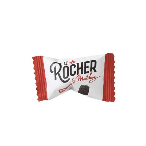 Le Rocher By Mathez Flowpack De Rochers Au Chocolat Noir Chocolat