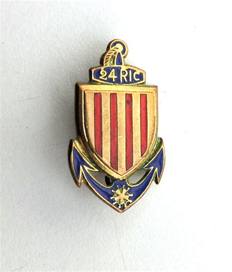 Insigne 24° Régiment Dinfanterie Coloniale