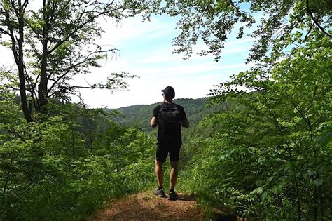 Teufelstisch Ausflugsziel Wanderung im Pfälzerwald People Abroad