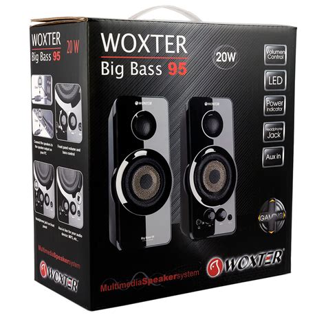 Altavoces Woxter Big Bass 95 2 0 20w Quonty